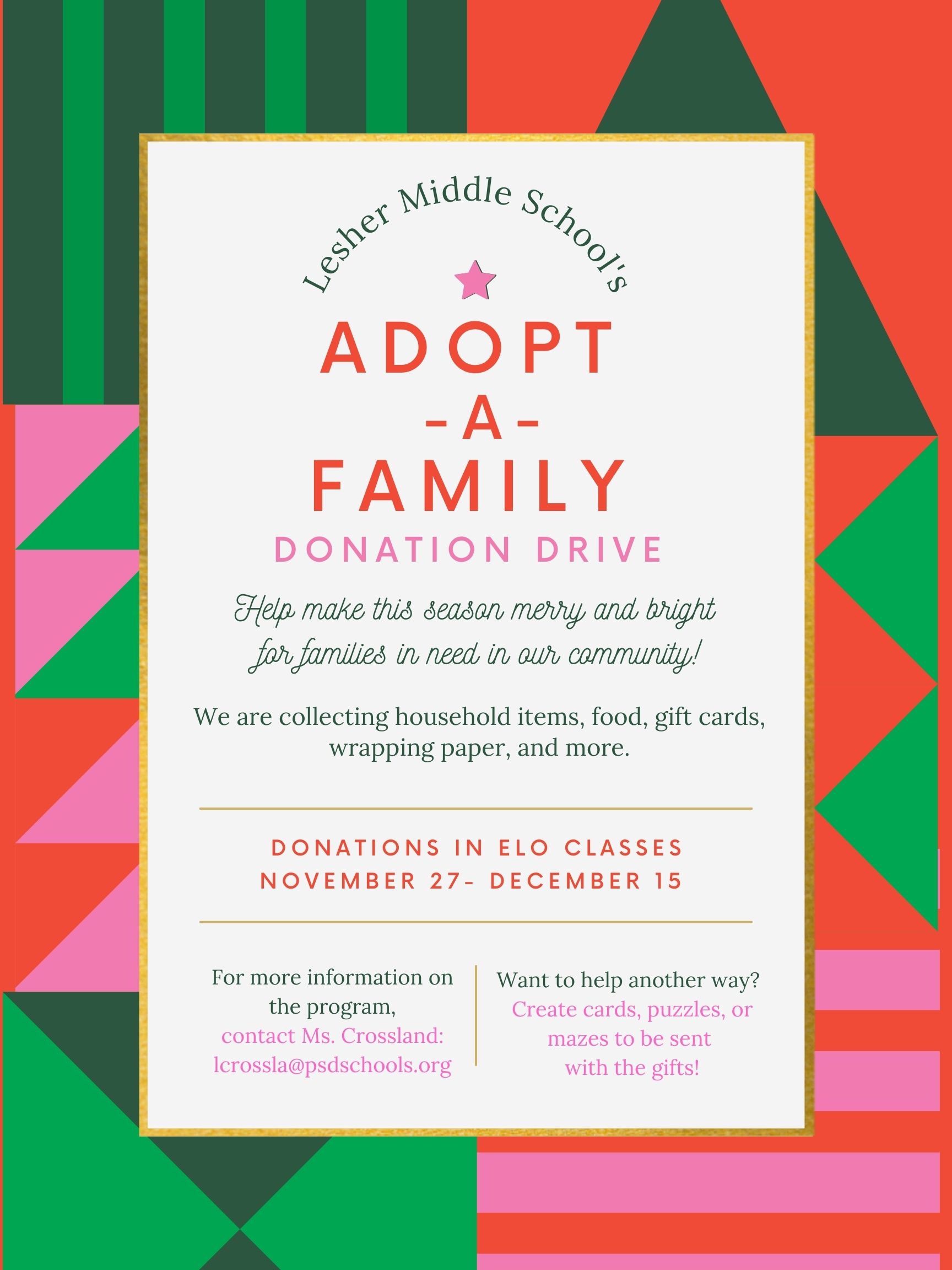 Adopt a Family