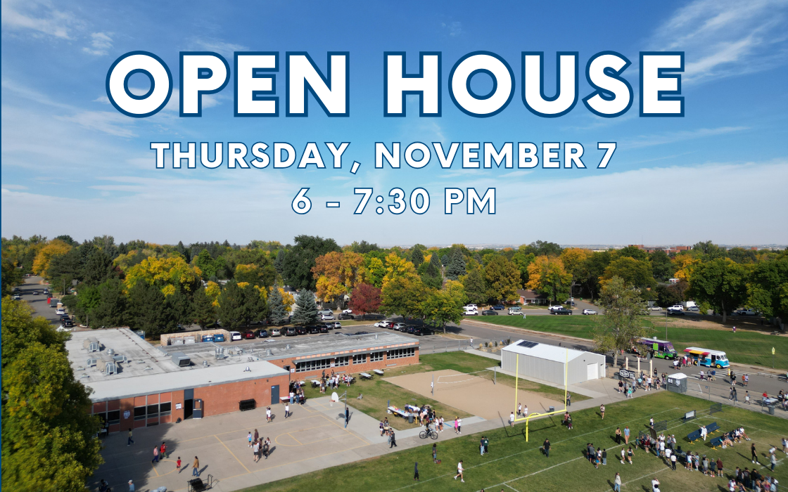 Open House Thursday, Nov 7 6 - 7:30